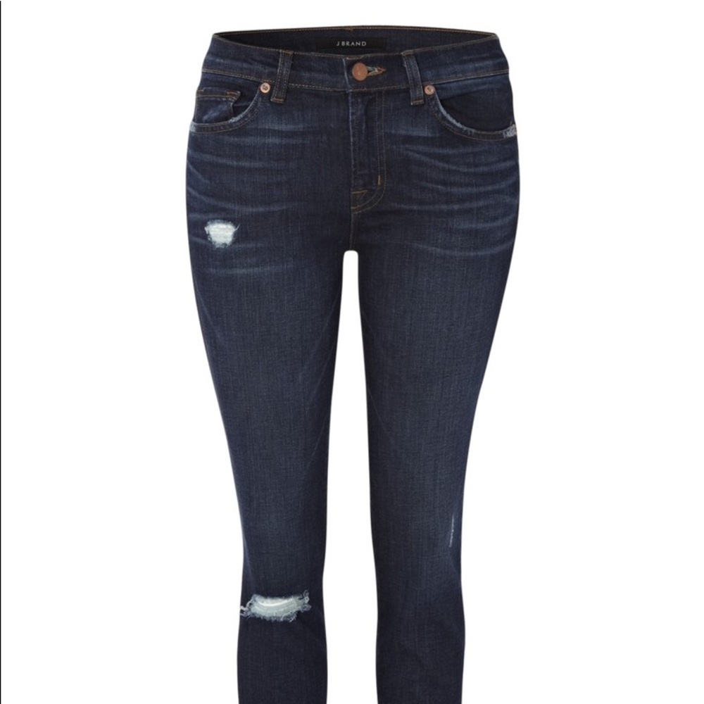 J BRAND 811 mid rise skinny leg jeans SALEM 23 - Picture 7 of 8